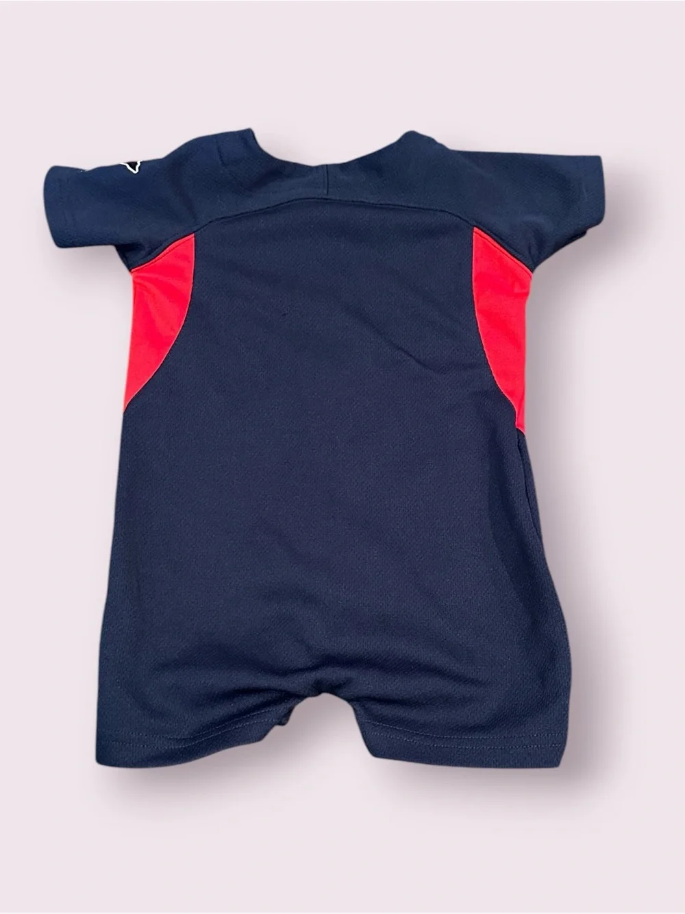 Nike MLB Minnesota Twins Baseball Button Romper - Navy & Red Size 18 Months